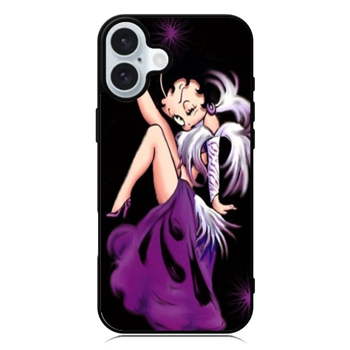 Betty Boop Angels iPhone 16 Case QC4117