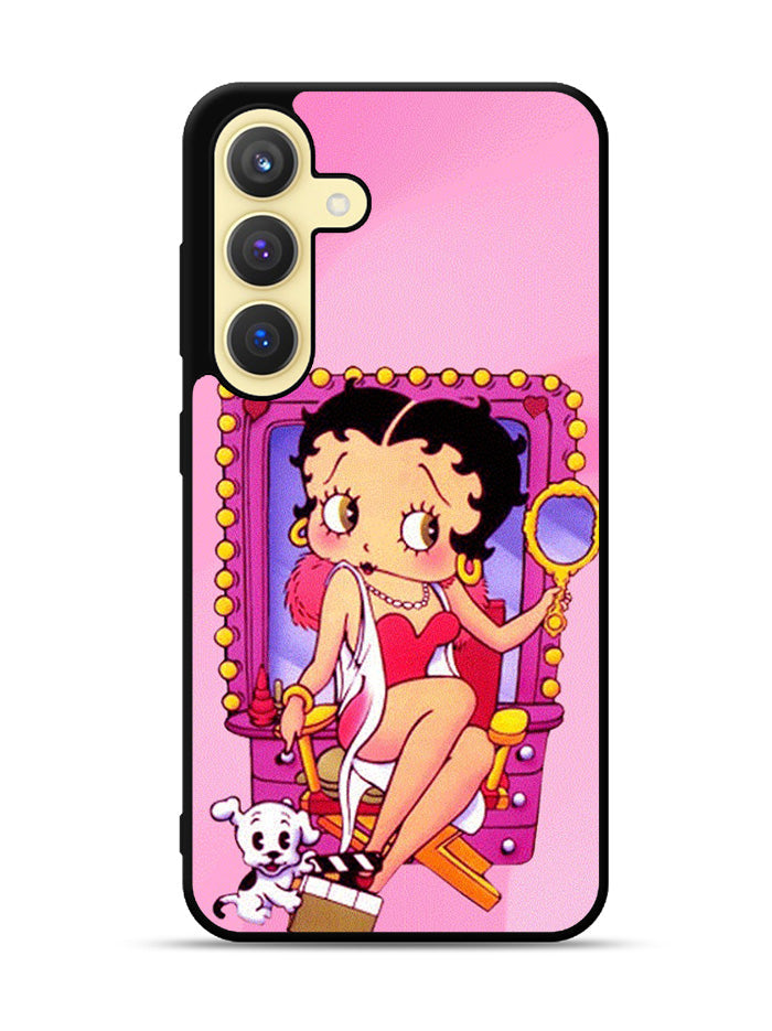 Betty Boop and Dog Samsung Galaxy S25 Plus 5G , Samsung Galaxy S25+ 5G Case