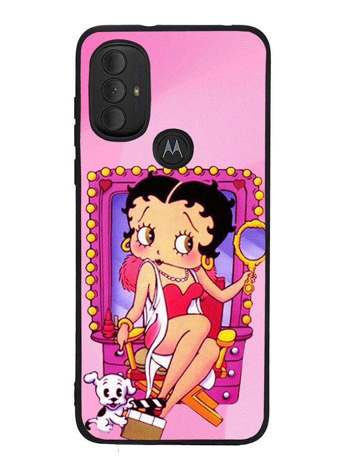 Betty Boop and Dog Motorola Moto G Pure 2021 , Moto G Power 2022 Case
