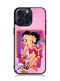Betty Boop and Dog iPhone 15 Pro Max Case