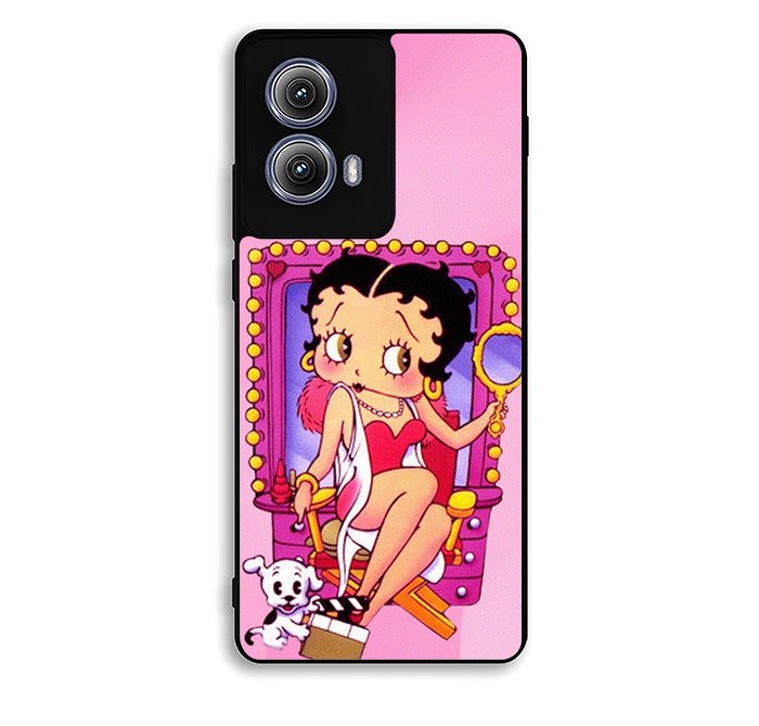 Betty Boop and Dog Motorola Moto Edge 2024 Case OV5723