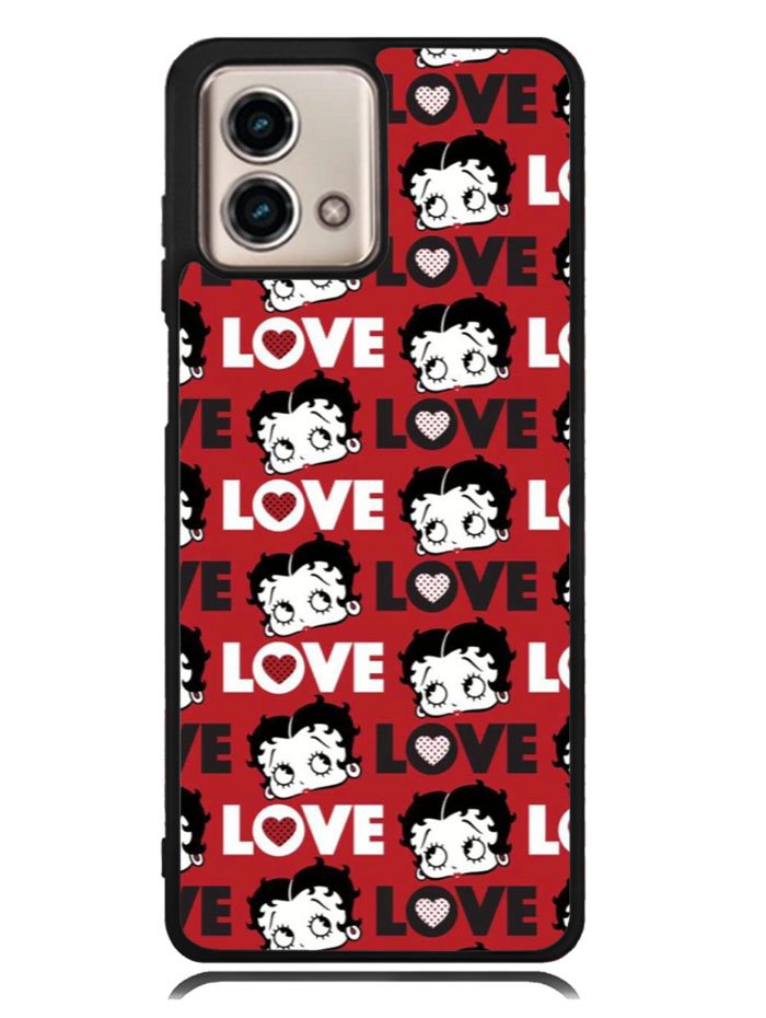 Betty Boop Love Cute Red Motorola Moto G Stylus 5G 2023 Case OV1886