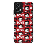 Betty Boop Love Cute Red Motorola Moto G Play 2024 Case OV1886