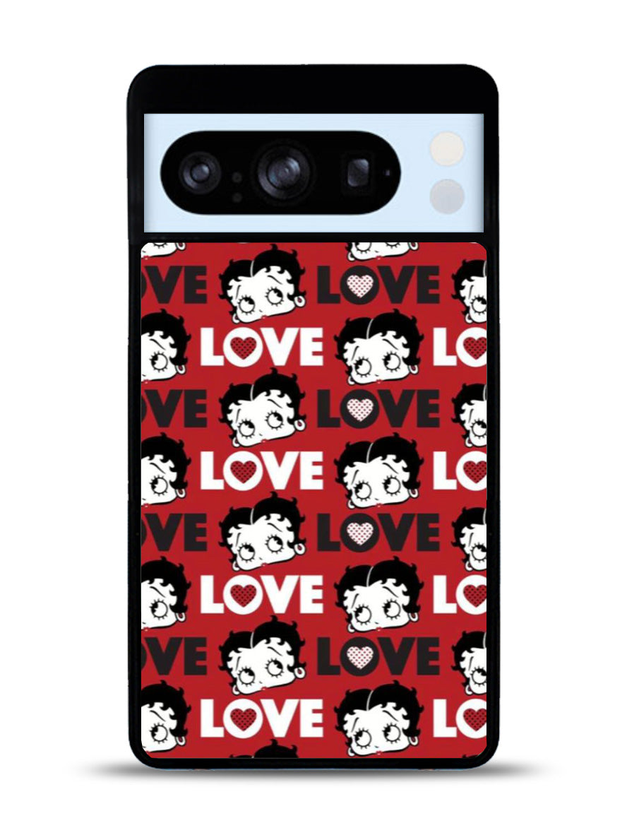 Betty Boop Love Cute Red Google Pixel 8 Pro Case QC1886