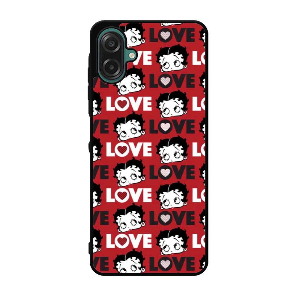 Betty Boop Love Cute Red Samsung Galaxy A07 Case OV1886