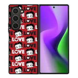 Betty Boop Love Cute Red Samsung Galaxy Z Fold 6 5G 2024 Case OV1886