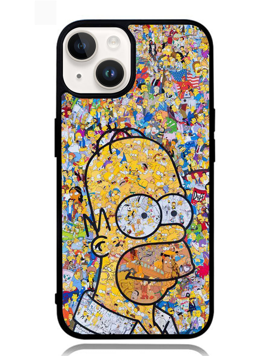 Simpsons Google iPhone 14 Plus Case OV1889