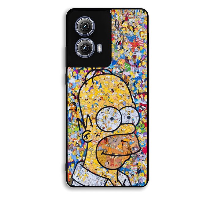 Simpsons Motorola Moto Edge 2024 Case OV3908