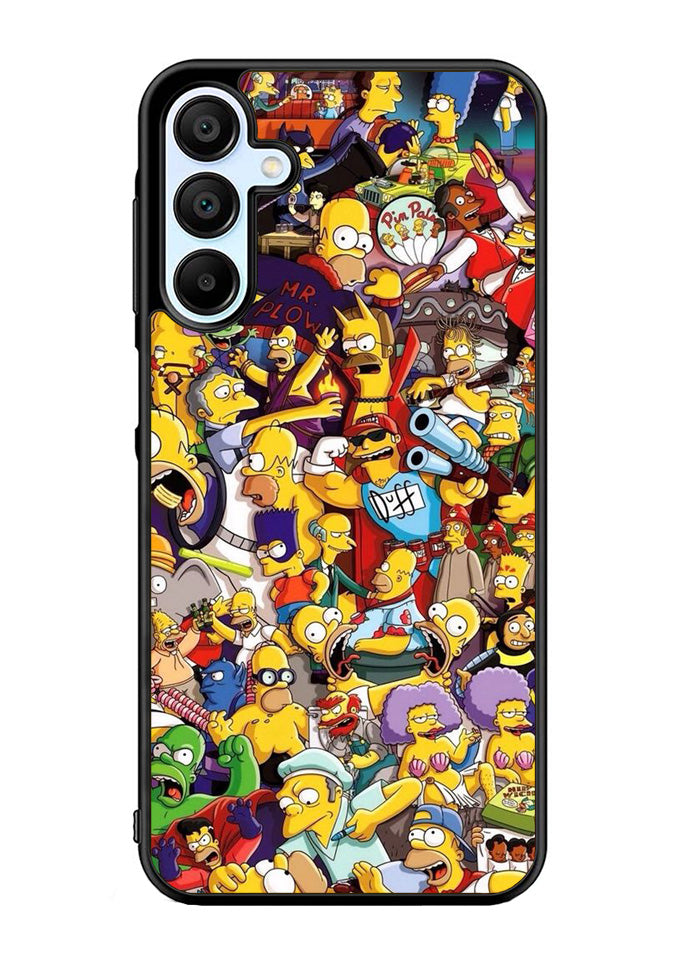 Doodle Simpsons Family Samsung Galaxy A15 5G Case OV4735