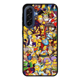 Doodle Simpsons Family Samsung Galaxy A17 Case OV4735