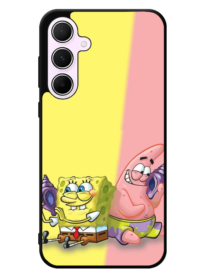 Spongebob And Patrick Samsung Galaxy A55 5G Case