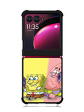 Spongebob And Patrick Motorola Moto Razr Plus 2023 , Moto Razr+ 2023 Case