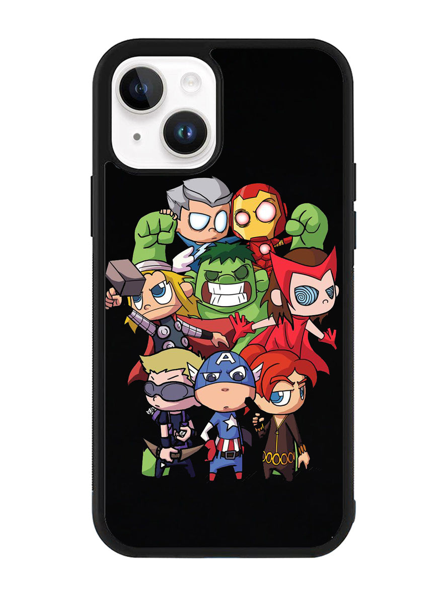Marvel All Superhero iPhone 15 Plus Case OV3348