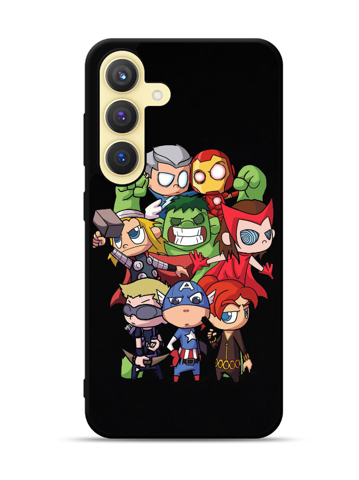 Marvel All Superhero Samsung Galaxy S24 5G Case OV3348