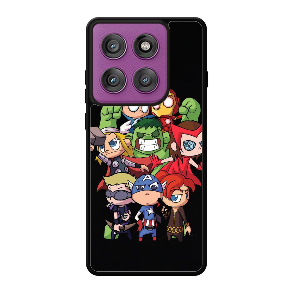 Marvel All Superhero Motorola Moto Edge 60 Pro Case QC3348