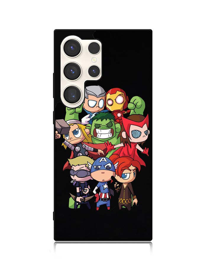 Marvel All Superhero Samsung Galaxy S23 Ultra 5G Case QC3348