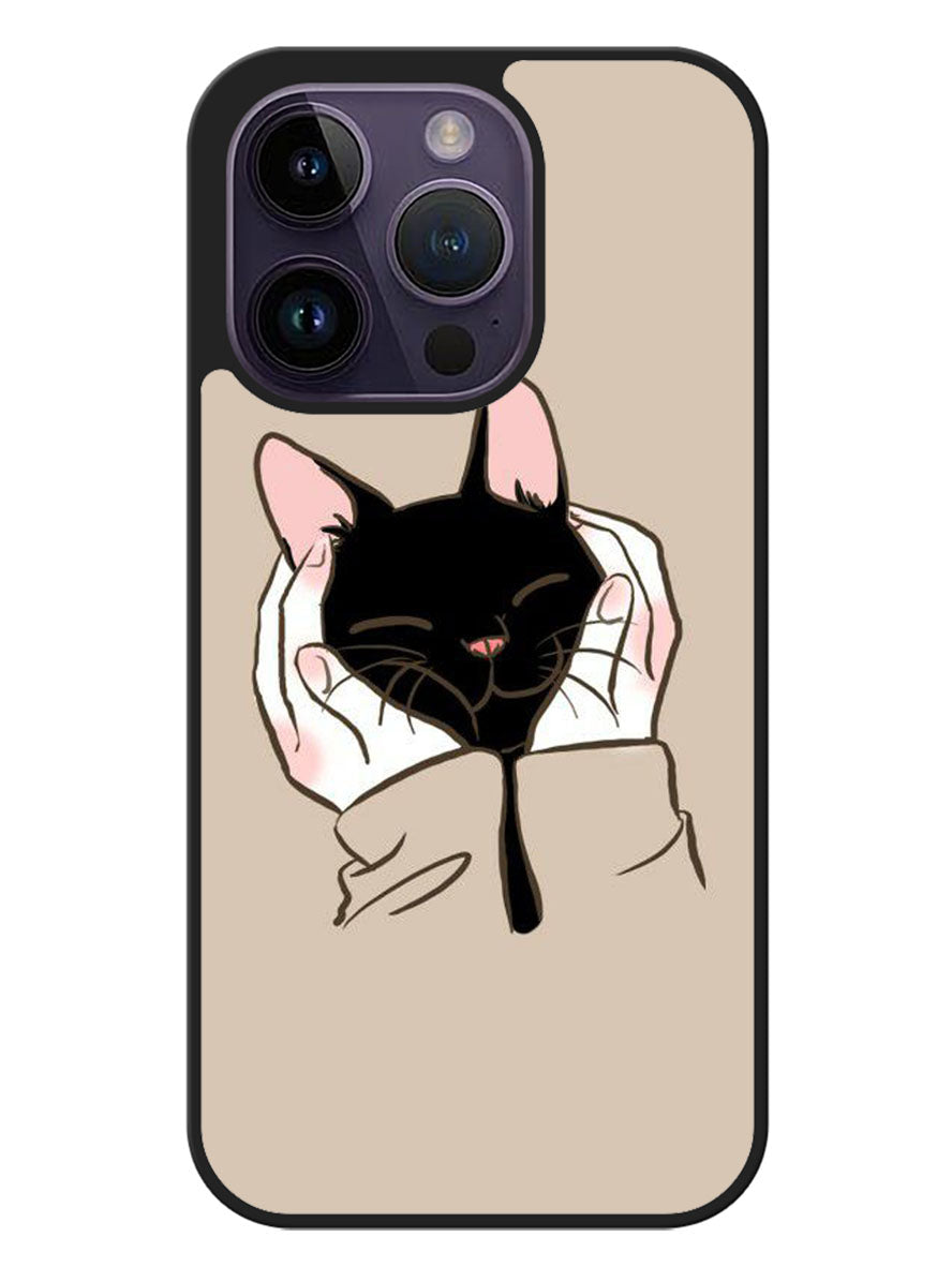 Cat Cute Google iPhone 14 Pro Case OV1892