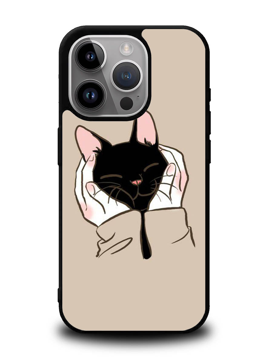 Cat Cute iPhone 16 Pro Max Case