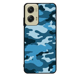 Camouflage Blue Motorola Moto G Stylus 5G 2024 Case OV4382