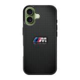 BMW M3 Logo Carbon iPhone 17 Case OV4175