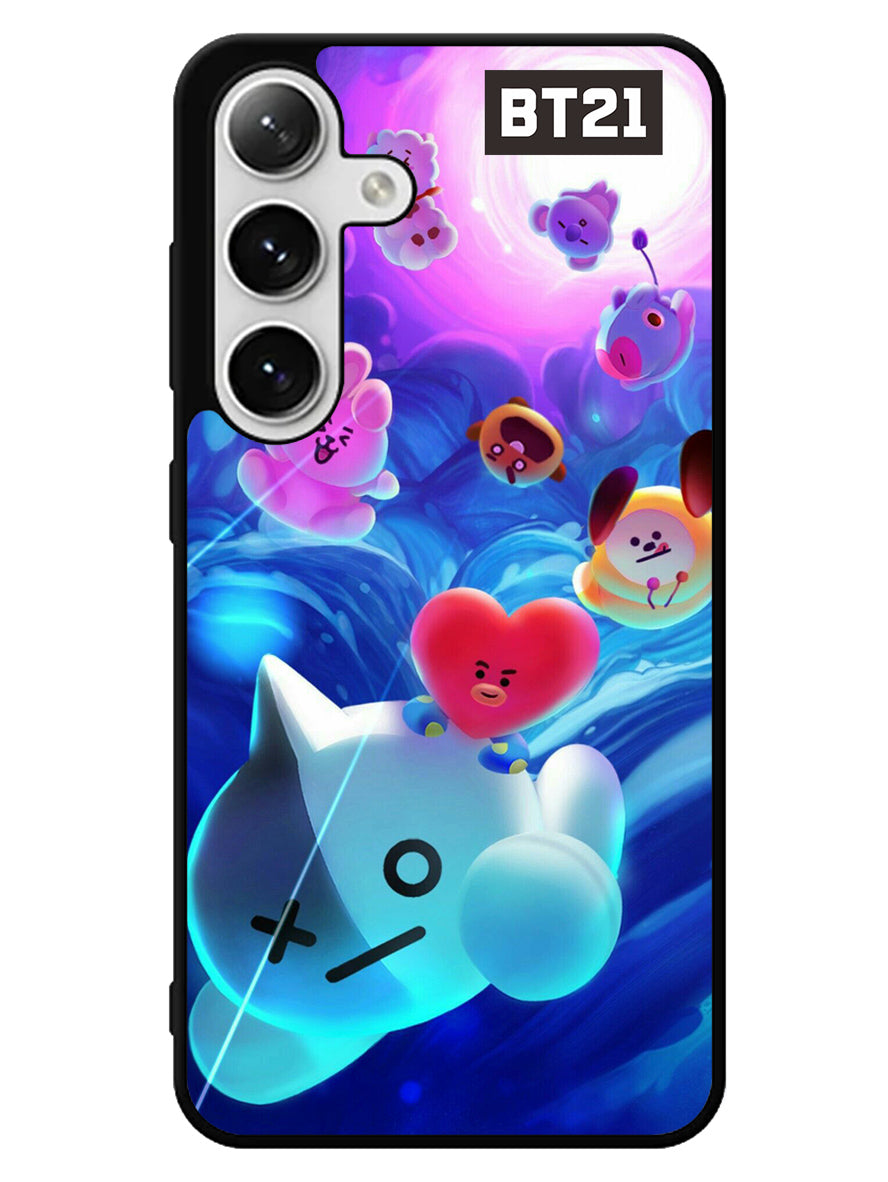BTS BT21 Galaxy Samsung Galaxy S24 5G Case