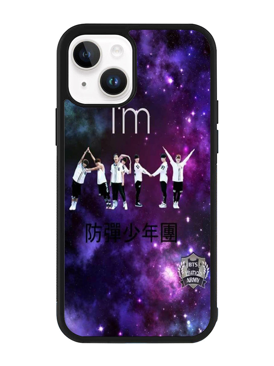 BTS Army Galaxy iPhone 15 Case OV4251