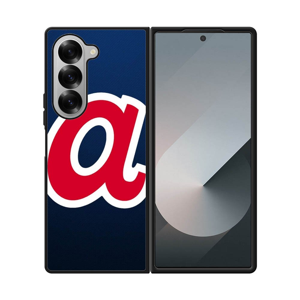 Atlanta Braves Backgrounds Samsung Galaxy Z Fold 7 5G Case OV3906
