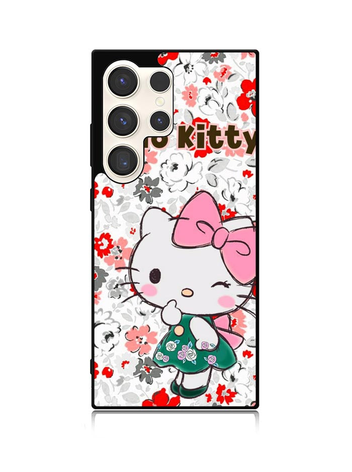 Hello Kitty Cute Flower Samsung Galaxy S24 Ultra 5G Case