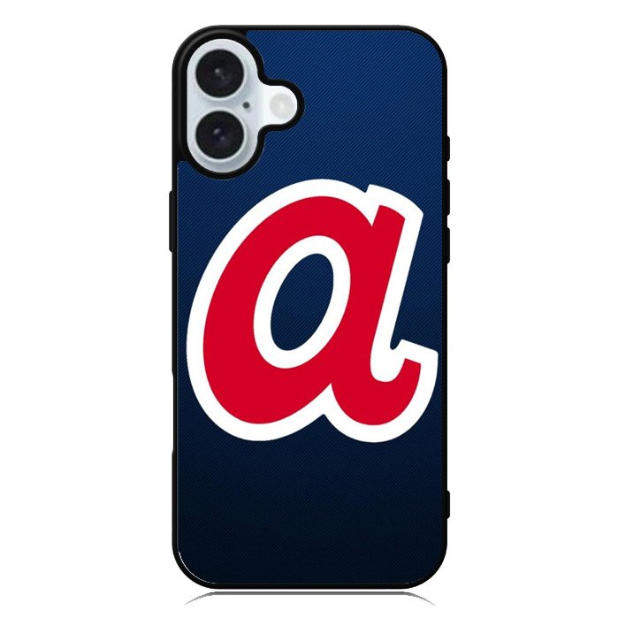 Atlanta Braves Backgrounds iPhone 16 Plus Case QC3906