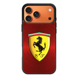 Ferrari Red Steel iPhone 17 Pro Case OV4886