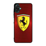 Ferrari Red Steel Samsung Galaxy A07 Case OV4886