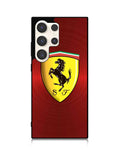 Ferrari Red Steel Samsung Galaxy S23 Ultra 5G Case QC4886