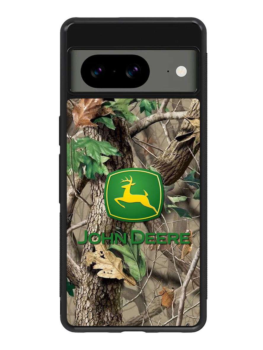 John Deere Camo Logo Google Pixel 8 Case QC5303