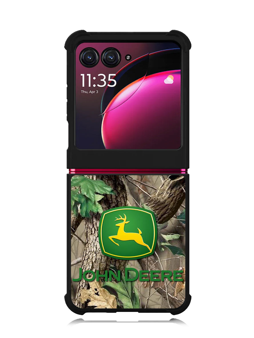 John Deere Camo Logo Motorola Moto Razr Plus 2023 , Moto Razr+ 2023 Case OV5303