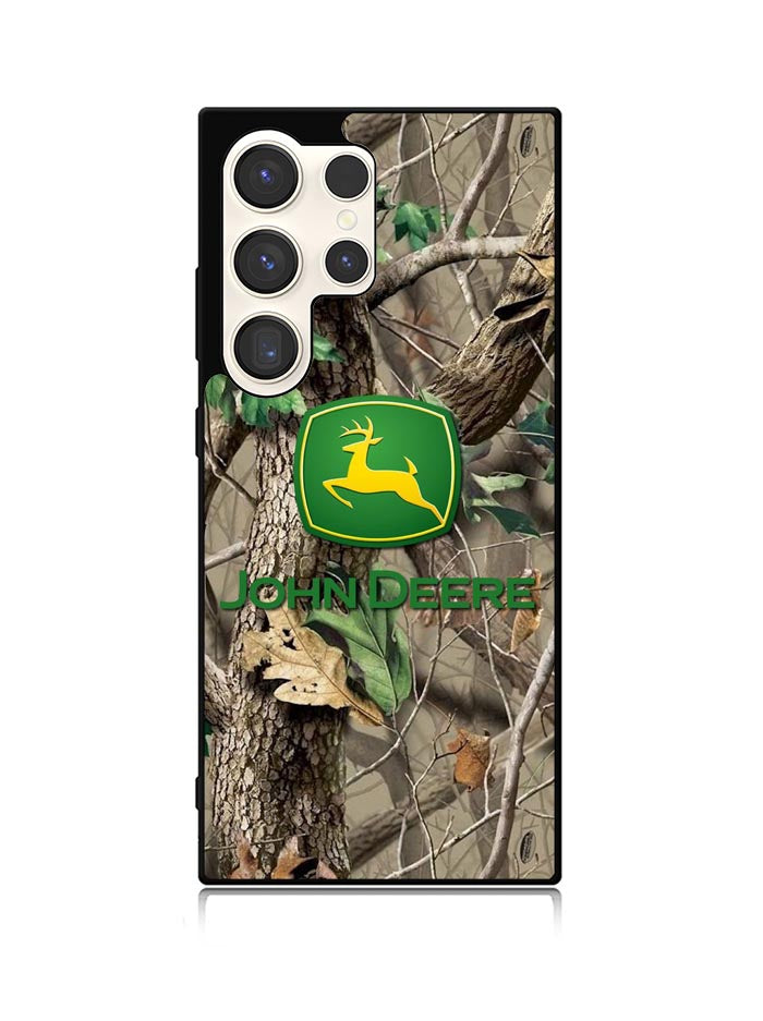 John Deere Camo Logo Samsung Galaxy S25 Ultra 5G Case QC5303