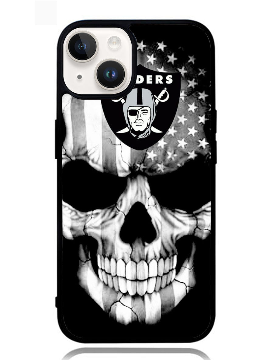 Skull Oakland Raiders Google iPhone 14 Plus Case OV1909