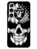 Skull Oakland Raiders Samsung Galaxy S24 5G Case