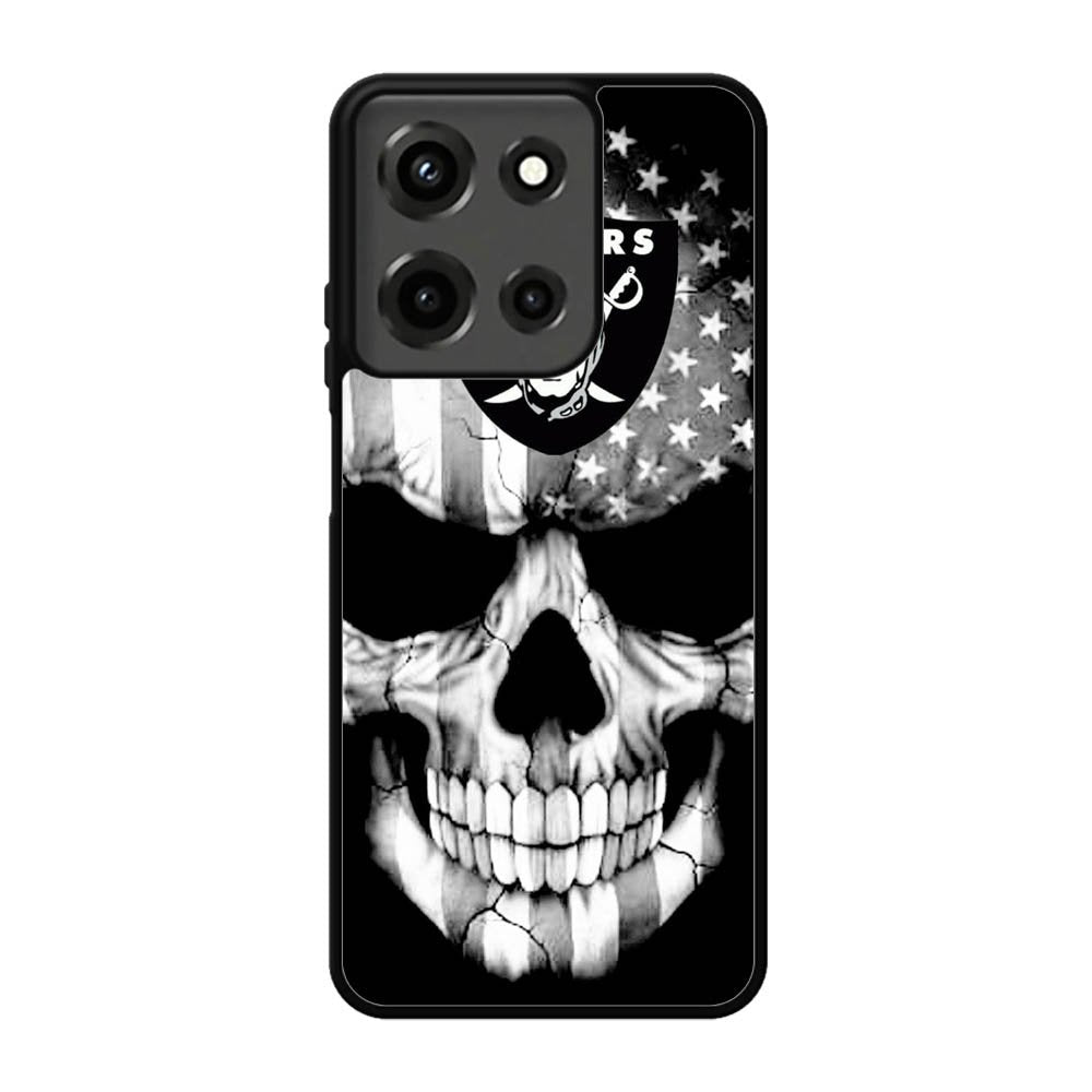 Skull Oakland Raiders Motorola Moto G 5G 2025 Case OV0014