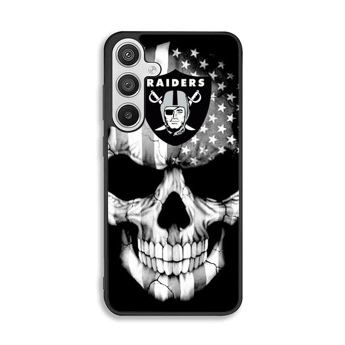 Skull Oakland Raiders Samsung Galaxy A26 Case OV8304