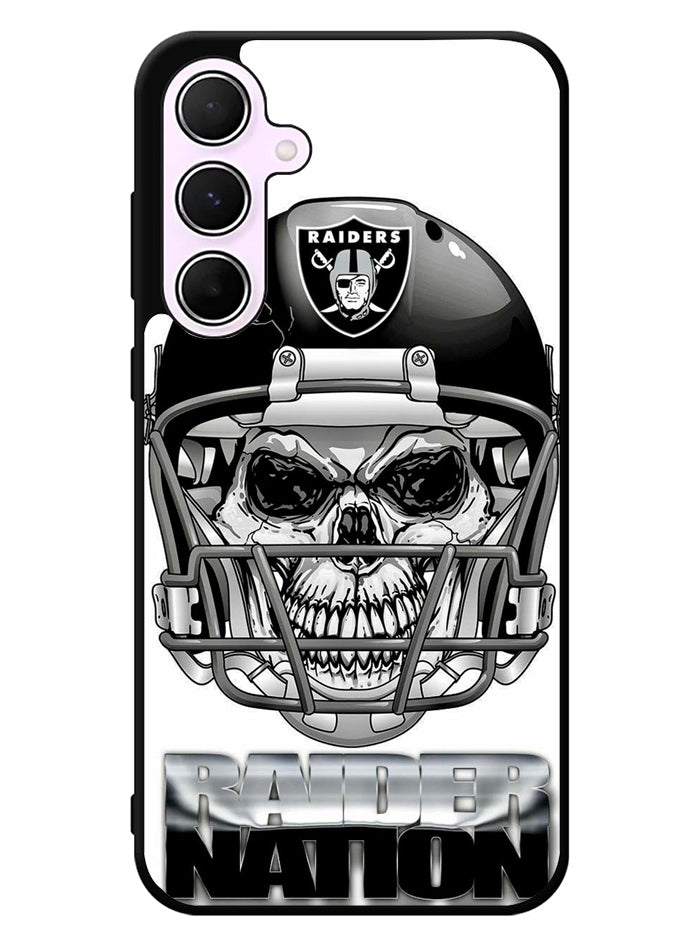 Oakland Raiders Nation Samsung Galaxy A55 5G Case