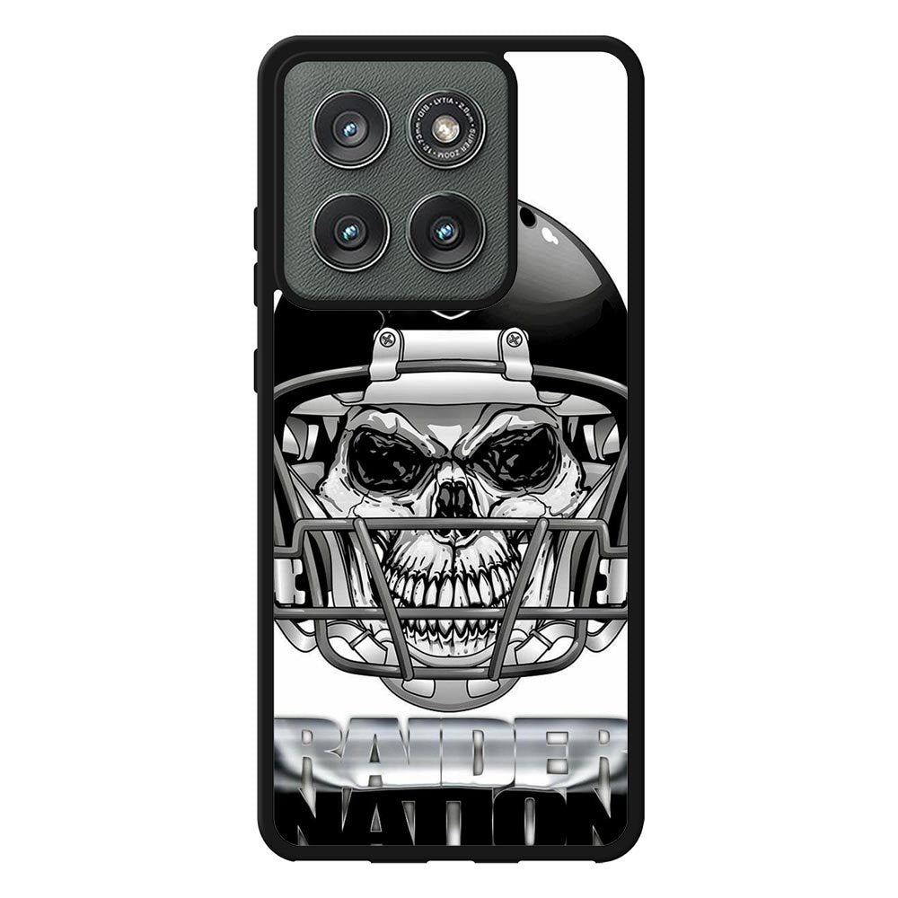 Oakland Raiders Nation Motorola Moto Edge 2025 Case
