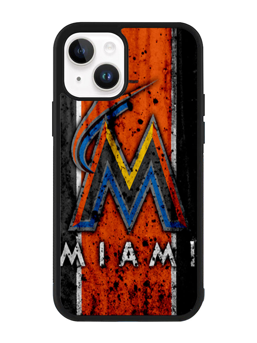 Miami Marlins Logo iPhone 15 Plus Case OV1914