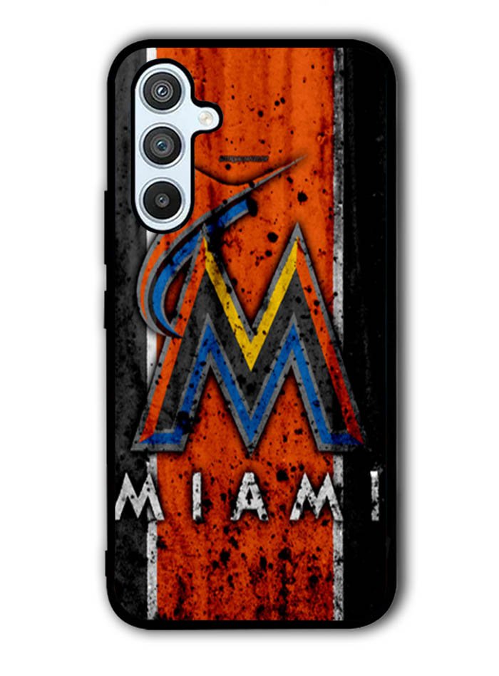 Miami Marlins Logo Samsung Galaxy A14 5G Case QC1914