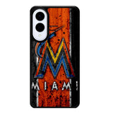 Miami Marlins Logo Samsung Galaxy S25 Edge 5G Case OV1914