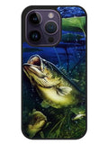 Bass Fishing Largemouth Fish iPhone 14 Pro Case OV2307