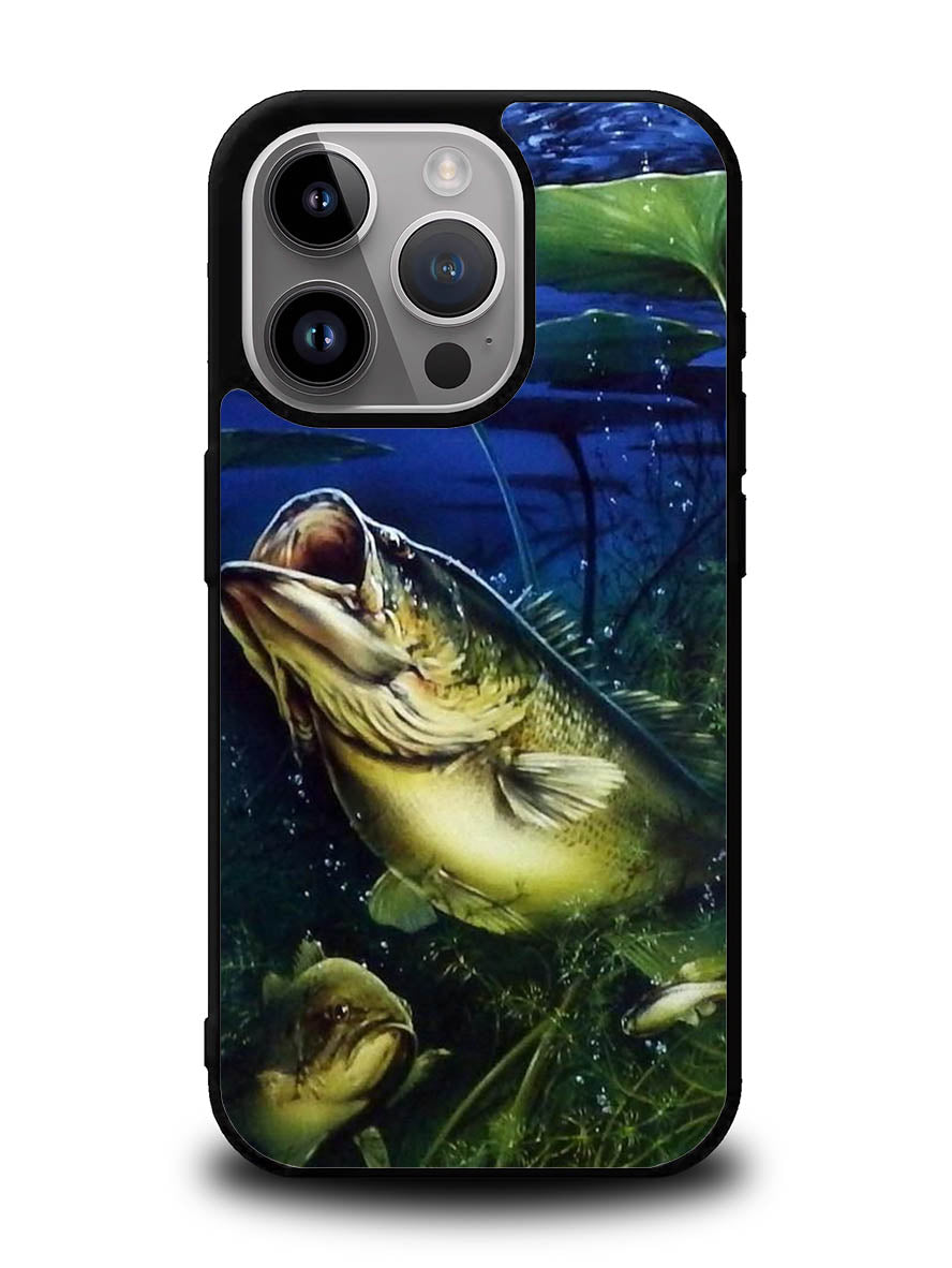 Bass Fishing Largemouth Fish iPhone 15 Pro Case