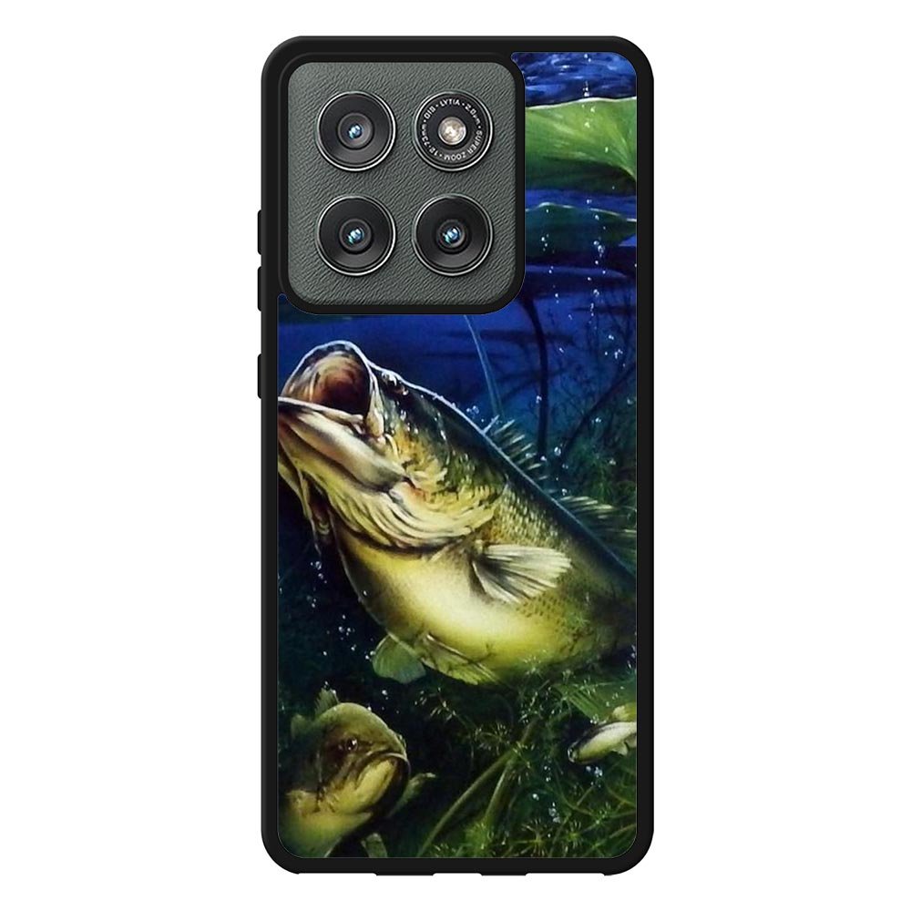 Bass Fishing Largemouth Fish Motorola Moto Edge 2025 Case