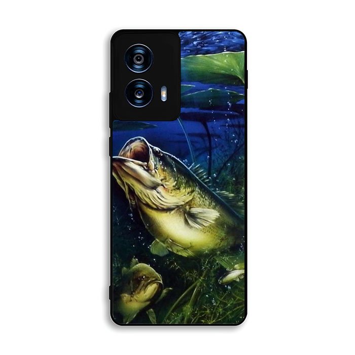 Bass Fishing Largemouth Fish Motorola Moto G Power 5G 2024 Case OV5286