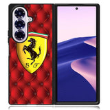 Ferrari Logo Smooth Samsung Galaxy Z Fold 7 Case OV1916