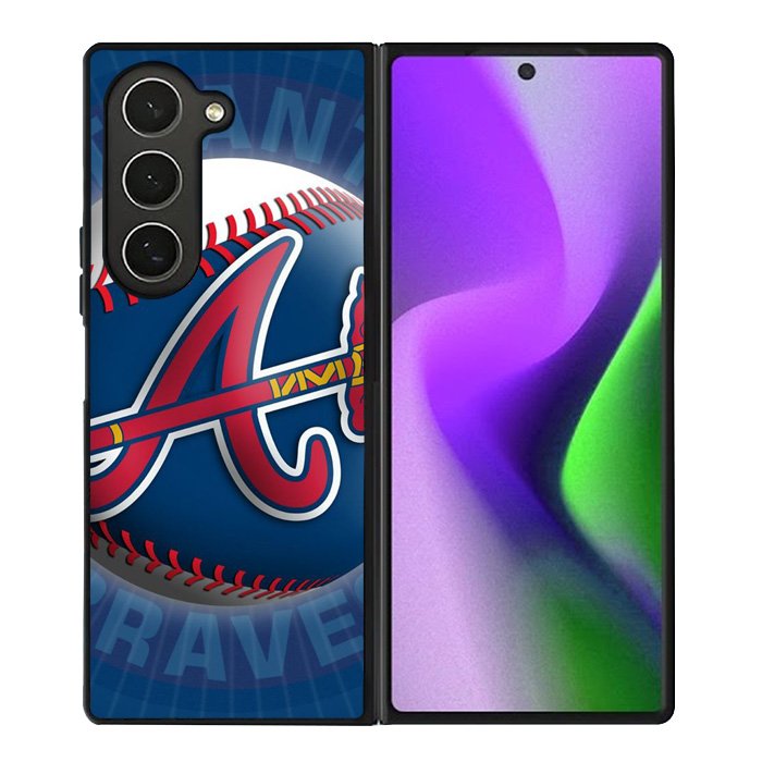 atlanta braves new logo Samsung Galaxy Z Fold 6 Case